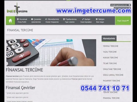 İTALYANCA FİNANSAL TERCÜME - İTALYANCA FİNANSAL ÇEVİRİ