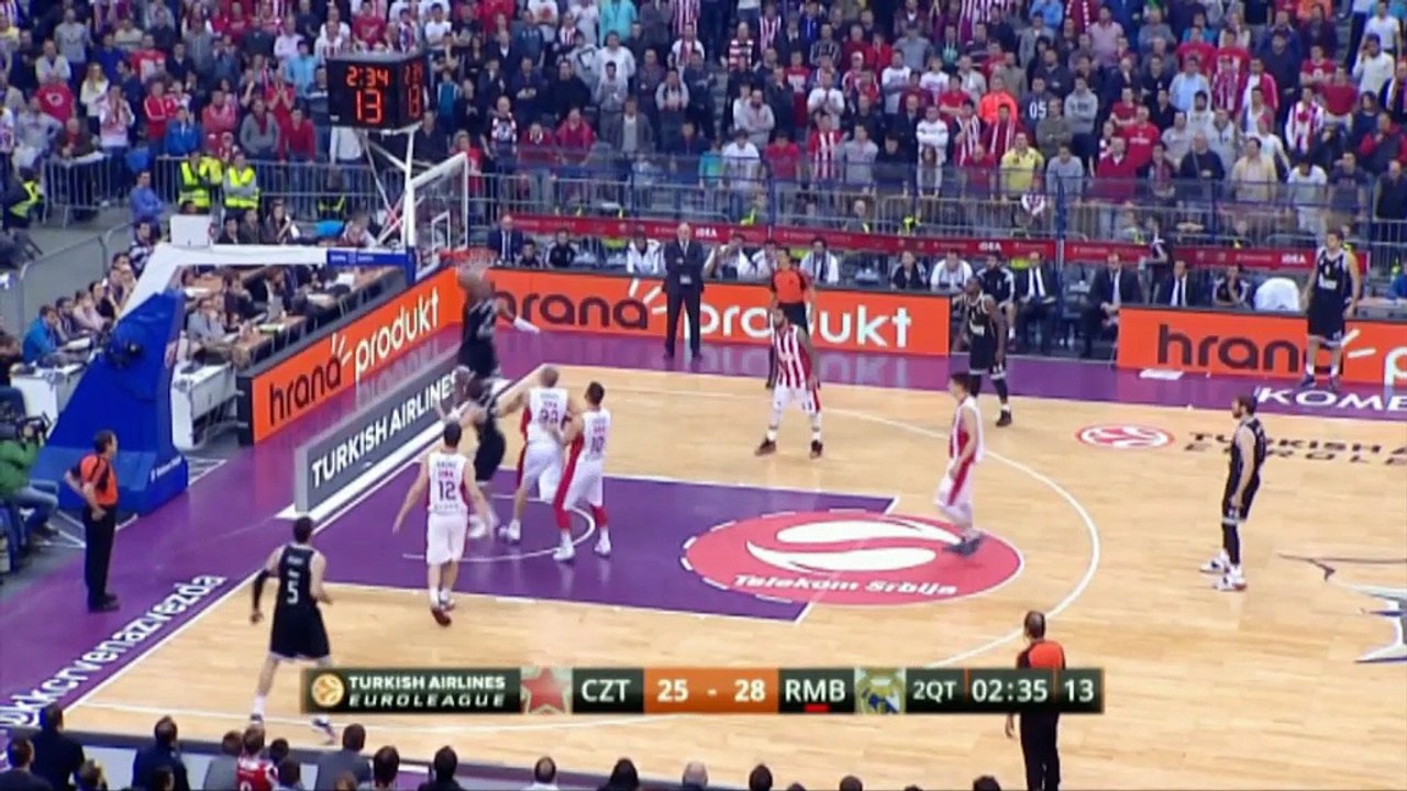 Real reicht in Belgrad die zweite Hälfte