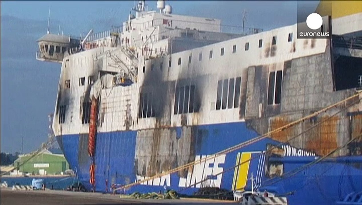 Ermittler untersuchen havarierte adria-fähre