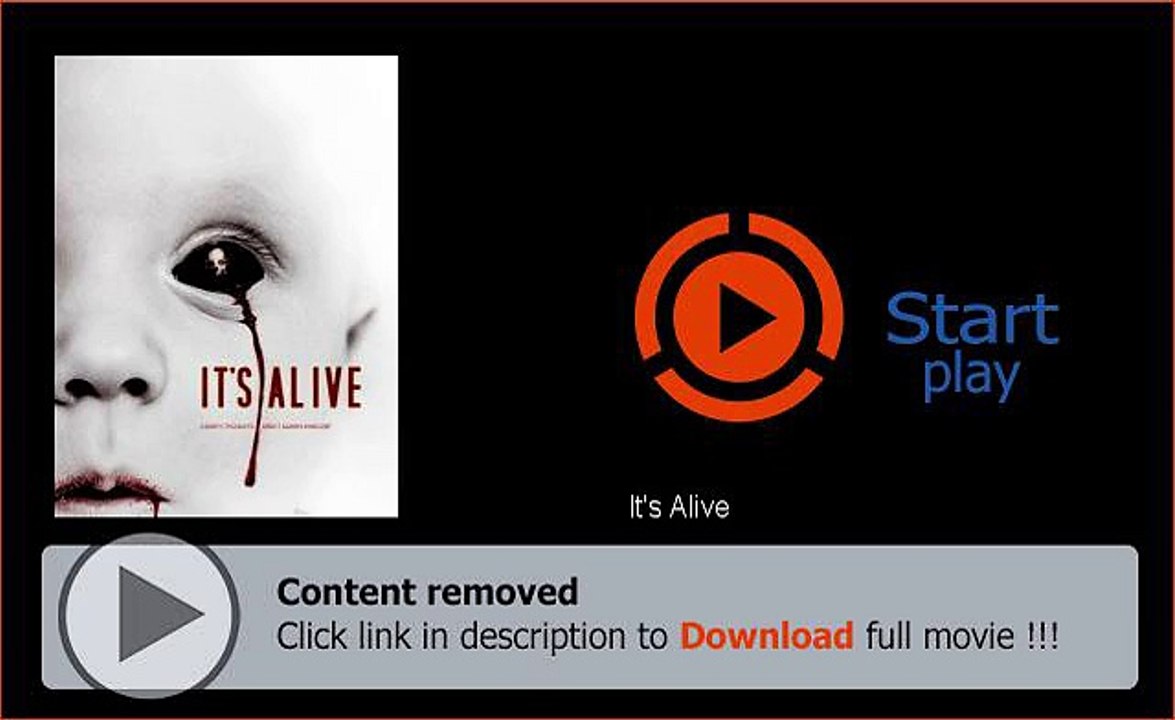 Download It's Alive DvdRip 3gp Mobile