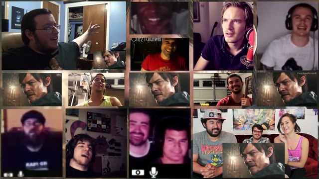 P.T. Silent Hills Demo Ending - GDT and Norman Reedus (Game Reaction Mashup)