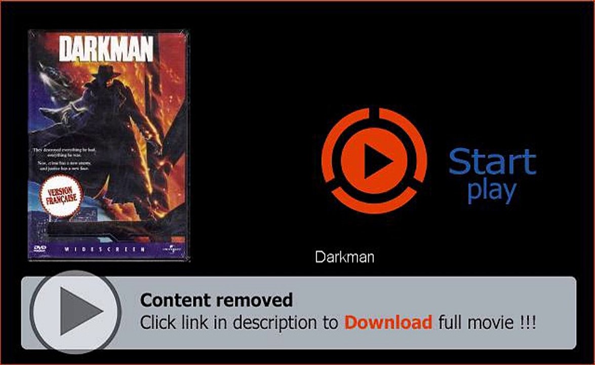 Watch Darkman Full Movie