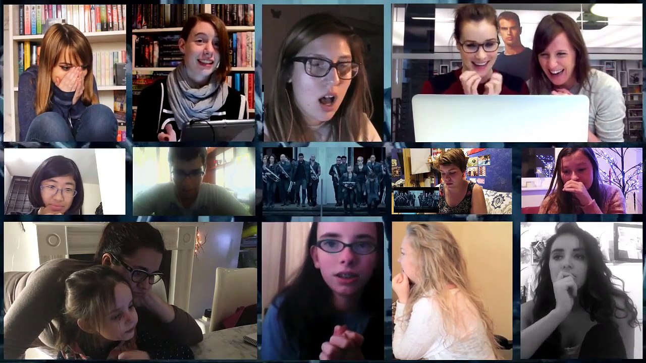 The Divergent Series 2  Insurgent - Trailer 1 (Reaction Mashup)