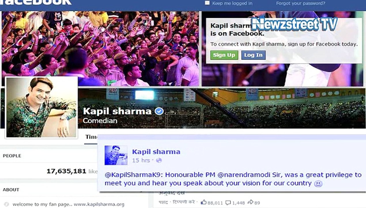 Kapil Sharma meets PM Narendra Modi