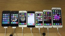 iPhone 6 Plus vs. 6 vs. 5S vs. 5C vs. 5 vs. 4S vs. 4 - Which Is Faster