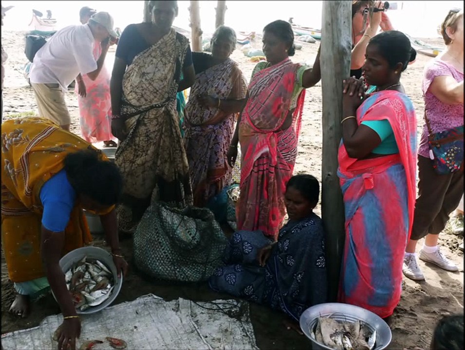Mahabalipuram - village de pecheurs