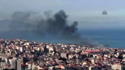 Tır Dorsesinde Yangın Çıktı