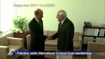 Palestinians present ICC membership request to UN