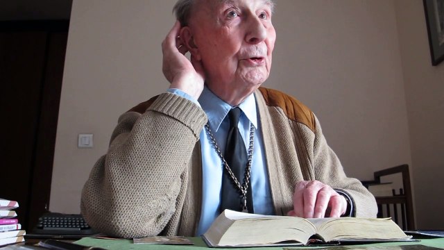 Arras: rencontre, en 2013, avec Mgr Leuliet, plus vieil évêque du monde