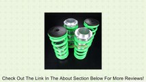 Godspeed 1988 to 2000 Honda Civic Coilover Springs Lowering Kit Green Color Lower Springs Review
