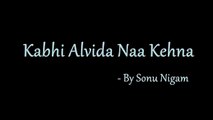 Kabhi Alvida Na Kehna Piano Instrumental