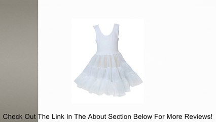Miss Model Girls Antistatic White Full Petticoat Slip - Sizes 2-16 Review