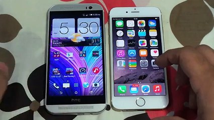 IPHONE 6 VS HTC ONE M8