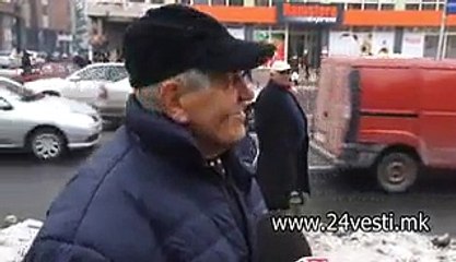 SMRZNATI TROTOARI I ULICI NIZ SKOPJE