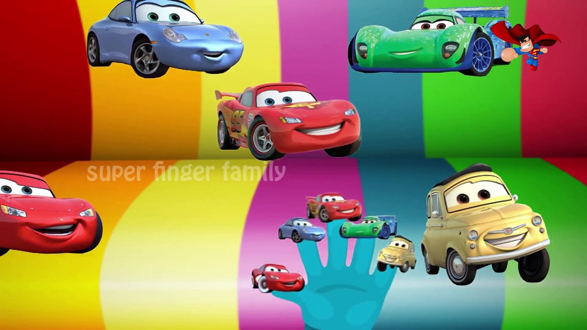 ⁣Cars | Cars Finger Family | Cars Cartoon Rhymes for Children | Cars Nursery Rhymes for Children'