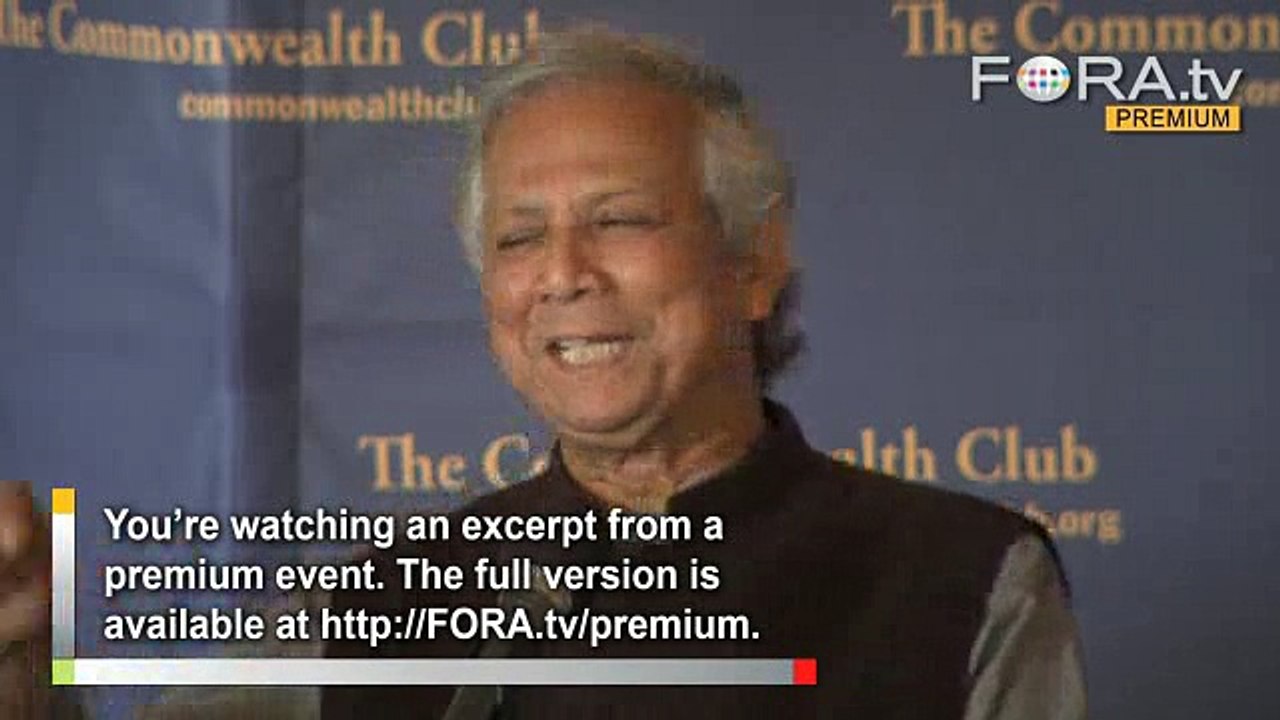 Yunus Says Grameen Bank Remains Robust Despite Crisis