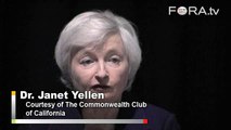 The Fed's Janet Yellen: Deflation Biggest Economic Risk