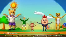 If You're Happy and You Know it Clap Your Hands Song - 3D Animation Rhymes for Children.mp4
