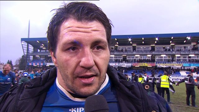 TOP14 - Castres-La Rochelle: Interview Brice Mach (CAS) - J15 - Saison 2014/2015