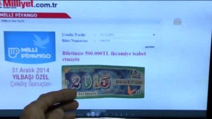 500 Bin Lira İkramiye Kazandığı İddiası