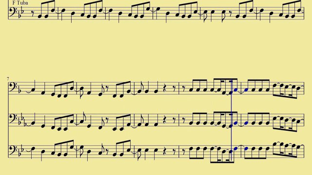 [ Bb, C, F Tuba ] Demons - Imagine Dragons - downloadsheetmusic.com.br