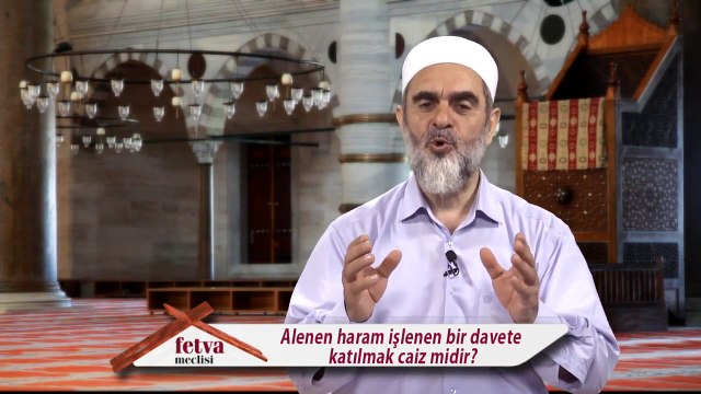 297) Alenen Haram İşlenen Bir Davete Katılmak Caiz midir? - Nureddin Yıldız - fetvameclisi.com