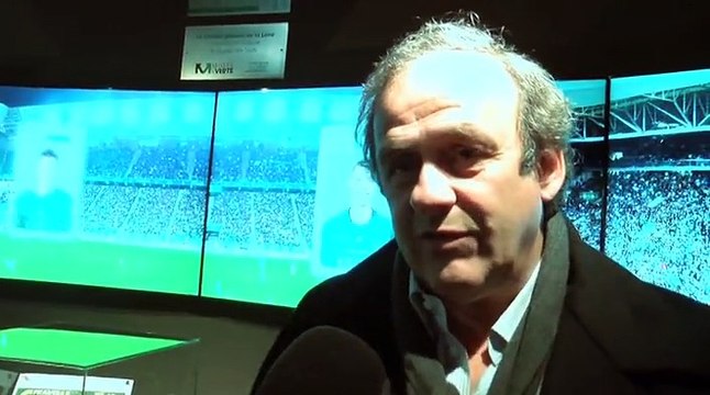 Exclusif : Michel Platini au Musée des Verts