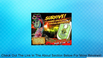 Zombie Apocalypse Survival Kit in a Sardine Can Review