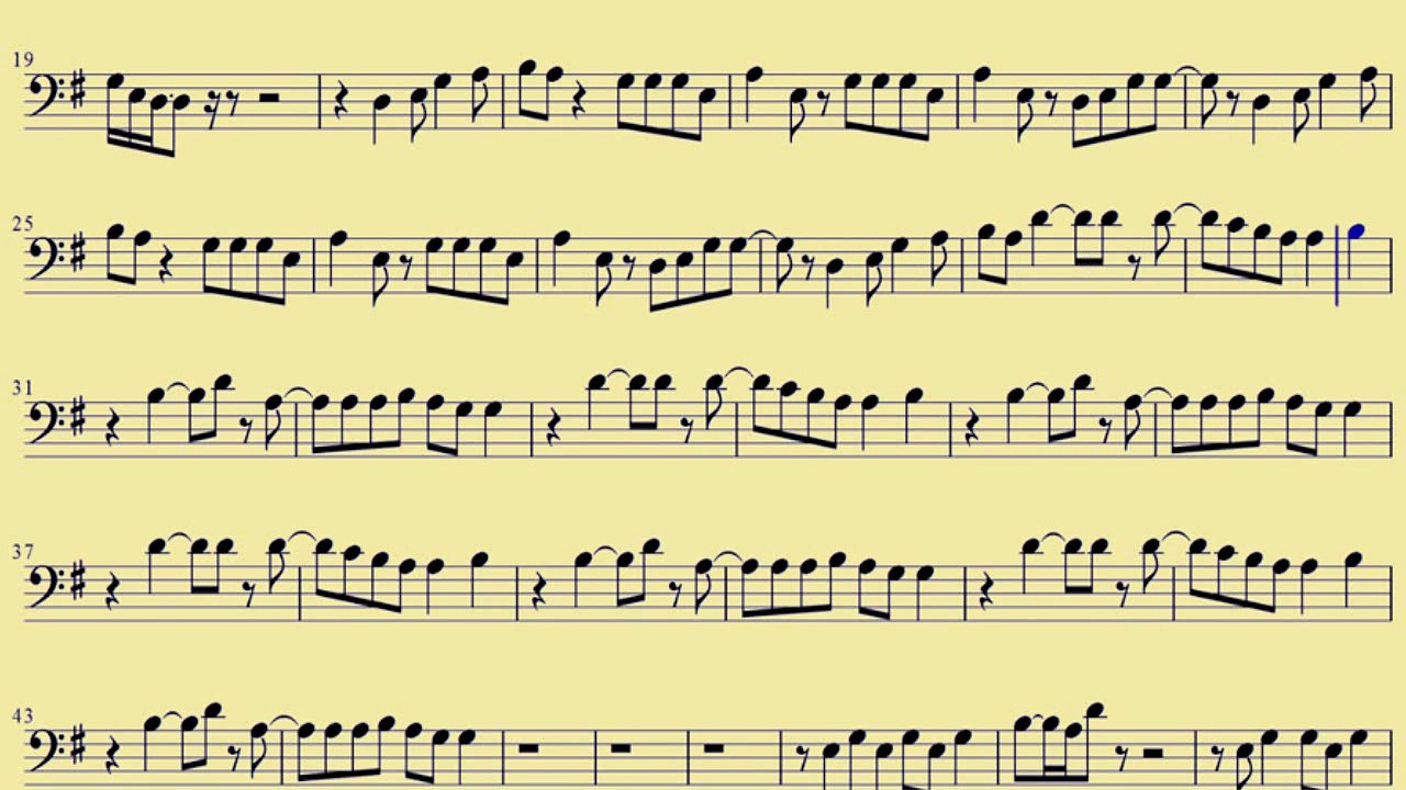[ Trombone ]  Domino - Jessie J  -  www.downloadsheetmusic.com.br