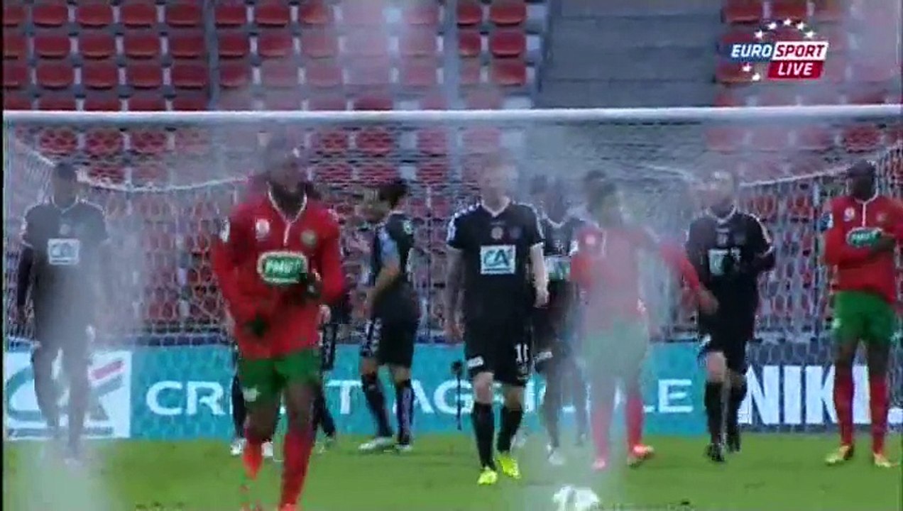 St Maur Lusitanos 1 - 3 Reims All Goals and Full Highlights 3/1/2015 - Coupe de France