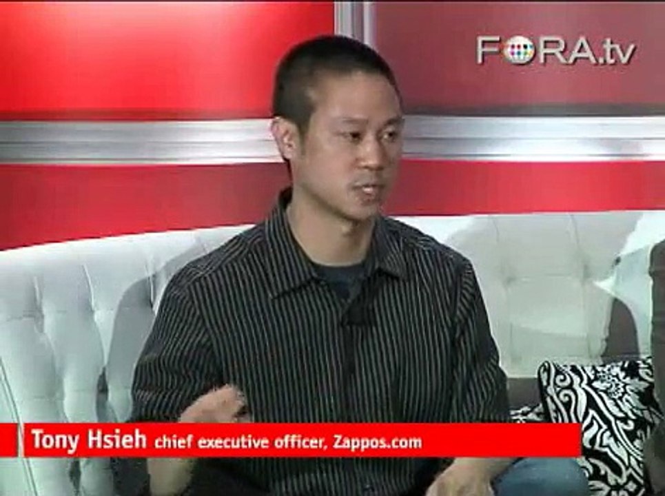 Zappos CEO Tony Hsieh on Building Strong Company Culture