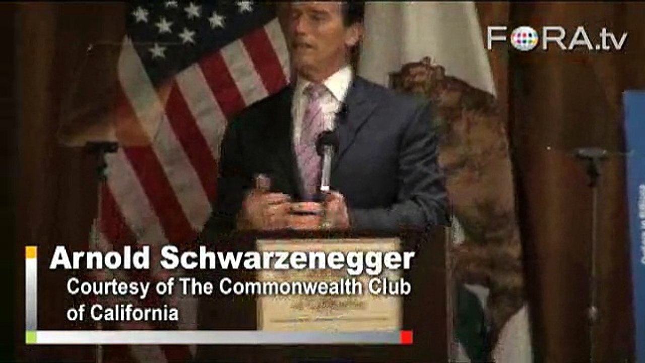Schwarzenegger: California Capital Feeds on 'Dysfunction'