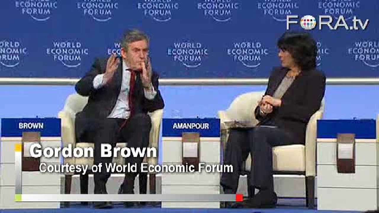 Gordon Brown Demands Modernization of Global Finance