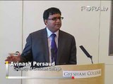 Avinash Persaud Argues Against Standard Market Regulation