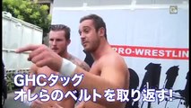TMDK (Shane Haste & Mikey Nicholls) vs. No Mercy (Takashi Sugiura & Akitoshi Saito)