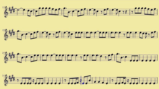 [ Violin ] Dynamite - Taio Cruz - downloadsheetmusic.com.br