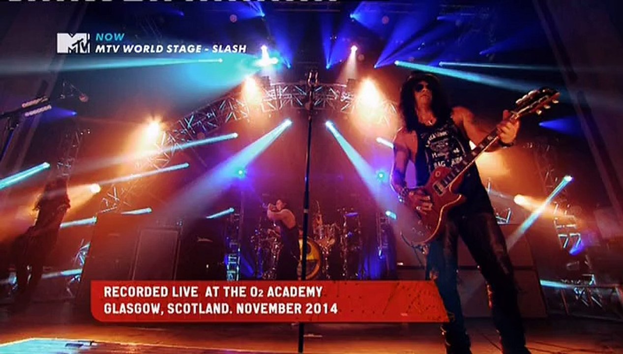 Slash ft. Myles Kennedy & The Conspirators - Paradise City (MTV SE)
