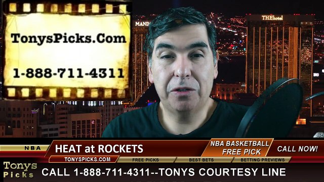 Houston Rockets vs. Miami Heat Free Pick Prediction NBA Pro Basketball Odds Preview 1-3-2015