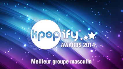 Kpopify Awards 2014 - Best male group nominees