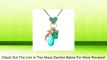 Utopia -Necklace -Turquoise, Turquoise, Metrix, Chryscolla and Swarovski Crystal Stones. The Necklace Is S Gold Plated and Set with Semi-precious Stones- Bright Colors of the Ocean. Decorated with a Golden Seahorse and Hearts with Oriental Accents. Ocean