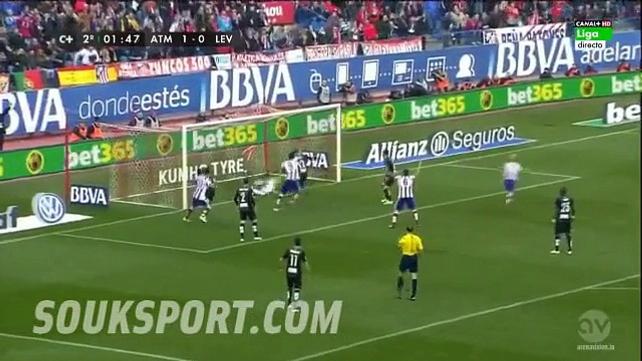 أتليتيكو مدريد 3-1 ليفانتي