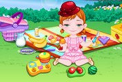 Baby games - 	 Baby Anna Picnic Day	 gameplay walkthrough