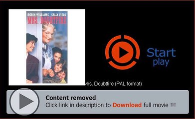 Mrs. Doubtfire (PAL format) Movie Stream Or Download