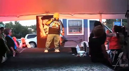 Bryan Clark sings TOMORROW NEVER COMES Elvis Week 2013 video