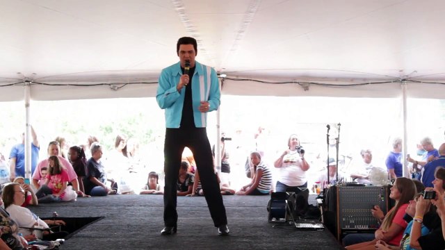 Cody Slaughter sings Pocket Full Of Rainbows Elvis Week 2014 video