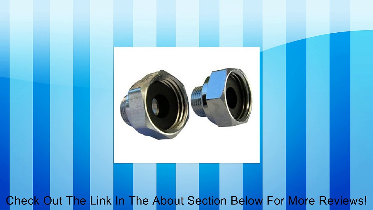 LASCO 10-0061 Delta Faucet 1/2 Female Pipe Thread by 3/8 Male Compression Brass Adapter, 2-Piece Review