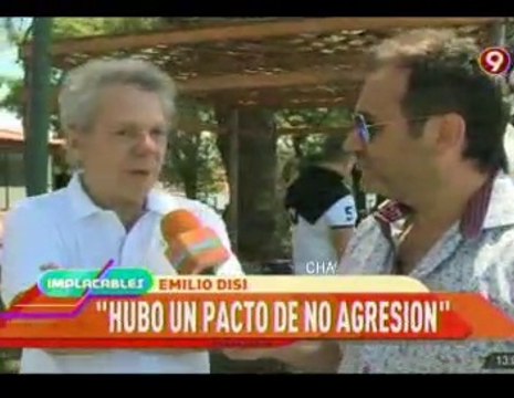 Emilio Disi habla del éxito de Casa Fantasma en Implacables - 03 de Enero