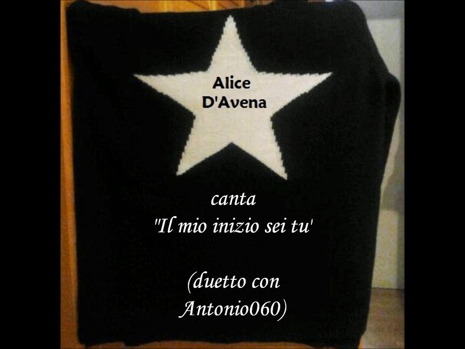 Il mio inizio sei tu (Cover by Alice D'Avena e Antonio060)