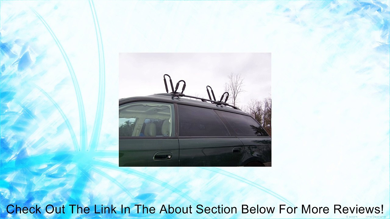 PK-KRG2 2 Pairs Electric Green Universal Kayak J Racks Car Top Carriers Review