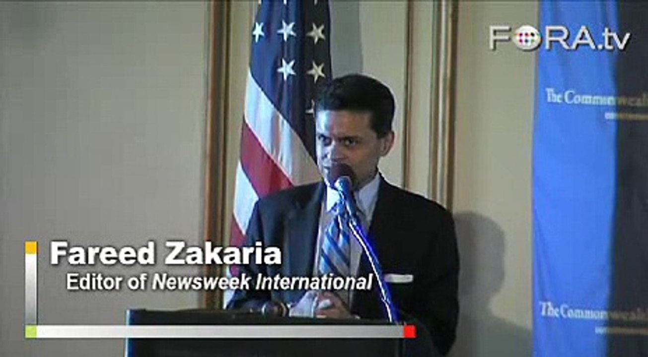 Fareed Zakaria Argues Against Prosperity